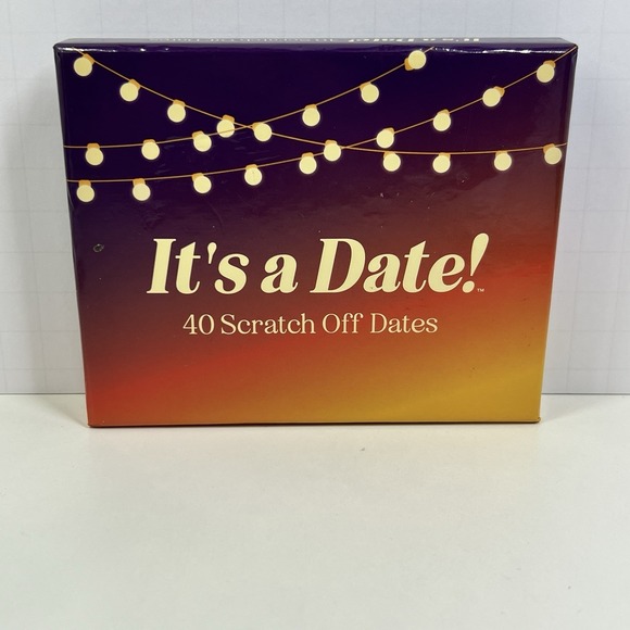 Other - 40 Fun and Romantic‎ Scratch off Date Night Ideas for Him, Her It's A Date!
